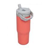Stanley The Iceflow Flip Straw Pembe 0,89 Lt Pipetli Termos Bardak