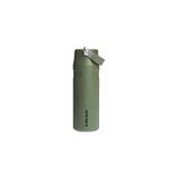Stanley The Iceflow Flip Straw Pipetli Termos Bardak 0,70 Lt - Haki (2 Adet)