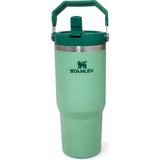 Stanley The Iceflow Flip Straw Pipetli Termos Bardak 0,89 Lt - Yeşil - 890 ml