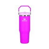 Stanley The IceFlow Flip Straw Pipetli Termos Violet Blossom 0.89 Litre