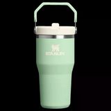 Stanley The Iceflow Flip Straw Tumbler Pistachio 0.60 lt Açık Yeşil Pipetli Termos