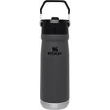 Stanley The Iceflow Flip Straw Water Bottle 0.5 lt Füme Pipetli Termos