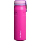 Stanley The Iceflow Twist Flip Termos Paslanmaz Çelik 0.70 Lt Violet Blossom Modeli - 0,70 LT