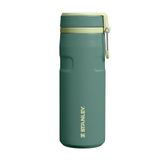 STANLEY The IceFlow™ Twist & Flip Termos Su Şişesi 0.47 Litre - Yeşil (Shale) | Paslanmaz Çelik