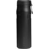 Stanley The IceFlow™ Twist & Flip Termos Su Şişesi, Siyah, 0.71 Litre