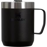 Stanley The Legendary Camp Mug Kapaklı Termos Bardak 0.23L 08 Oz - Black - Siyah - 230 ml