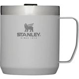 Stanley The Legendary Camp Mug Kapaklı Termos Bardak 0.35L 12OZ - Ash - 350 ml - Açık Gri