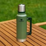 Stanley The Legendary Classic Bottle Hammertone Green 1.4 lt Termos