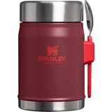 Stanley The Legendary Food Jar + Spork 0.4l / 14OZ Cranberry Yemek Termosu