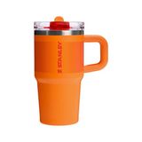 Stanley The Quencher Protour Flip Straw Termos 0,60 Lt Pipetli Termos - Turuncu - 600 ml