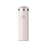 Stanley The Transit Fliptop Mug Termos 0.47 Litre - Pembe Kuvars (Rose Quartz) | Paslanmaz Çelik - Acı Yeşil