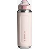 Stanley The Wellspring Bottle 0.7L Pembe Paslanmaz Çelik Termos Modeli Ergonomik Tasarım