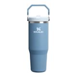 Stanley Thermos The İceflow Flip Straw 2.0 Tumbler 0.89l Pipetli Termos 10-12043-277 Mavi Mavi