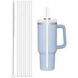 Stanley Tüm Marka ve Modeller ile Uyumlu Tritan Malzeme Yedek Pipet 1.18 Lt, 0.89 Lt Kesilebilir 4 Adet - 1,18 lt