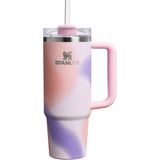 Stanleythe Quencher H2.0 Flowstate Tumbler | 0,89 Litre (30 Oz) Rose Petal Motion Pipetli Termos - Renkli - 890 ml