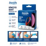 stanlife Sport Tape Kinezyo Sporcu Bandı Ağrı Bandı mor 5 Metre X 5 Cm