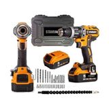 Stanrayf Alman 58 V 10 Ah Full Çift Metal Şanzıman Darbesiz Akülü Vidalama Şarjlı Matkap