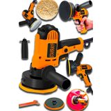 Stanrayf Alman 8500 W Devir Ayarlı Zımpara Polisaj Pasta Cila Makinesi Motor Korumalı Otomatik Çelik Şanzıman