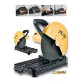 Stanrayf Alman 9800W Çelik Dişli Şanzuman Bakır Sargılı 355Mm Profil Metal Profil Kesim Makinesi Kafa Koparma