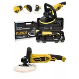 stanrayf Alman 9900 Watt 6 Kademe Devir Ayarlı Bakır Sargılı Polisaj Zımpara Makinasi Pasta Cila Makinesi