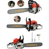 Stanrayf Alman Strong 12 Hp Çelik Şanzıman Benzinli Ağaç Odun Dal Motorlu Hızar Bıçkı Testeresi Orman Motoru Bakır