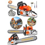 stanrayf Alman Strong 15hp Çelik Şanzıman Benzinli Ağaç Odun Dal Motorlu Hızar Bıçkı Testeresi Orman Motoru