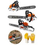stanrayf Alman Tam Profesyonel 62 Cc Çift Egzozlu 9,7 Hp Ağaç Dal Kesim Benzinli Hızar Bıçkı Motoru