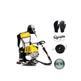Stanrayf Alman Teknoloji 15 Hp Sırt Tipi Benzinli Motorlu Ot Çalı Tırpanı Çim Biçme Makinesi Tirpan