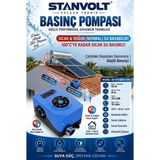 Stanvolt 100°C Dayanıklı Güneş Enerjisi ve Sıcak Su Basınç Artırıcı Pompa / 1 Kat 1 Daire Hidroforu (Sessiz &