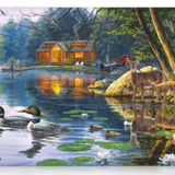 Star 1000 Parça Yankı Koyu Puzzle