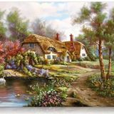 Star 500 Parça Havuzlu Bahçe Puzzle