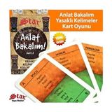 Star Anlat Bakalım Yasaklı Kelimeler Kart Oyunu 6+ Yaş İçin Oyun Takımı