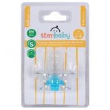 Star Baby 296 No:1 Desenli Koruma Kapaklı Damaklı Emzik