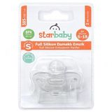 Star Baby Full Silikon Damaklı Emzik 6-18 Ay No:2