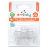 Star Baby Full Silikon Damaklı Emzik 6-18 Ay No:2