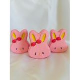 Star Bath Bomb Xxl Sevimli Tavşan Köpüren 1 Adet Banyo Topu, Küvet Jakuzi Topu, Nem Bombası