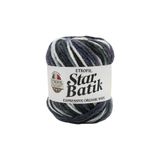 Star Batik Örgü İpi Siyah Antrasit Gri Beyaz%75 Premium Akrilik%25 Organik Merino Yün 100g 110m (T067)