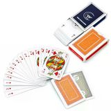 Star Briç Oyun Kağıdı Extra Kızıl Ay A/30 Artex – 2 Deste (Kırmızı & Mavi) Poker İskambil Kartı, 285 gr Opak Kağıt, Profesyonel Kullanım