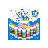 Star Bubbles 15 Ad Üflemeli Köpük Baloncuk Oyuncağı