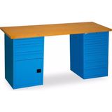 Star Çelik Atölye Çalışma Tezgahı-10 Çekmeceli-2130 mm-h:1000 mm