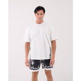 Star Erkek Oversize Basic T-Shirt - Beyaz - L