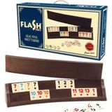 Star Flash Oval Ağaç Okey Takımı - Ahşap