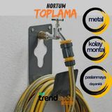 Star Garden Tools Metal Hortum Toplama Aparatı 50 Metre Kapasiteli Bahçe Kullanımına Uygun (Siyah)