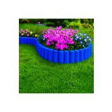 Star Gardentools BahçeShop Star Garden MAVİ Çim Bordürü 2.3 Metre Çim Ayırıcı MAVİ