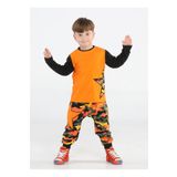 Star Kamuflaj Baggy Pantolon + T-shirt Takım