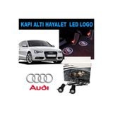 Star Klips Kapı Altı 3D Hayalet LED Logo Audi