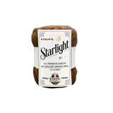 Star Light Örgü İpi Karamel Kahve%75 Premium Akrilik%20 Organik Merino Yün%5 Lurex 100g 340m (77179)