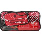 Star Lüx Tüvtürk Uyumlu Trafik Seti İlk Yardım Çantalı 1 Parça Siyah Renkli Lüks Model