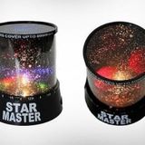 Star Master LED Projeksiyon Gece Lambası, USB Bağlantılı, Yıldızlı Gökyüzü Efektli