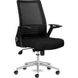 Star Ofis Sandalyesi Fileli Sırt Ergonomik Çalışma Koltuğu (Siyah) - Çok Renkli - Beyaz - Gold